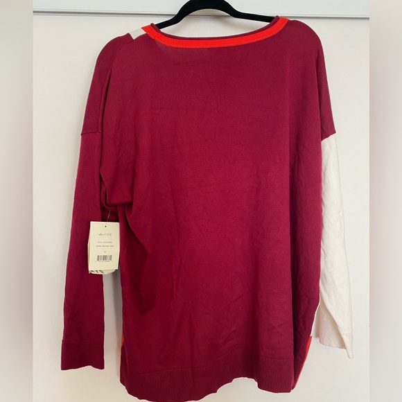 Color block sweater Olive and Vine - Picture 5 of 5